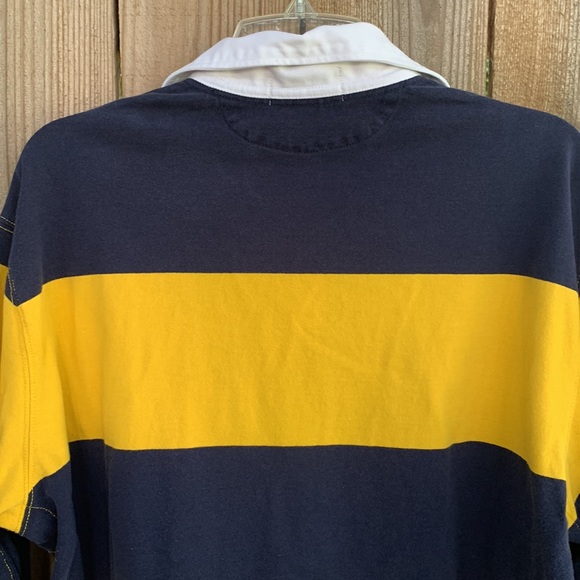 Polo by Ralph Lauren Rugby — Navy and Yellow - Picture 9 of 11